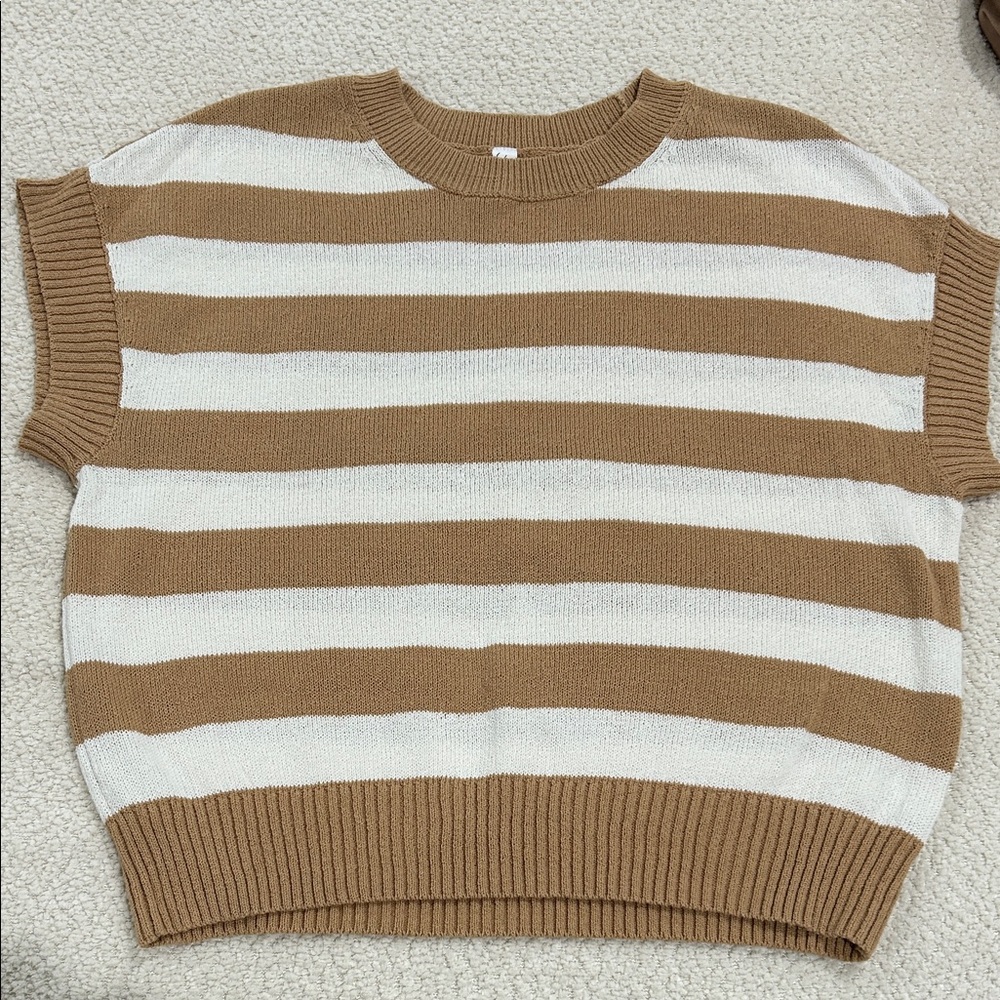 NWOT Striped sweater shirt